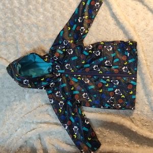 Cat & Jack lined raincoat 12 months EUC